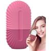 Generic Stampo per ghiaccio per viso, massaggi, trucco facciale, in silicone per uso alimentare, rulli per il viso per gonfiore, occhi e collo, illuminano la pelle, 6,1 x 4,3 x 11,4 cm