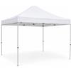 Gardenia Gazebo 3x3 Pieghevole a Fisarmonica EasyFlex Panna