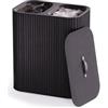 Joseph Joseph Tota Luxe 90L Portabiancheria ecru, 2 scomparti
