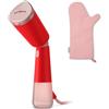 PHILIPS Sistema di stiratura a vapore portatile Philips Serie 5000 - Design elegante, testina regolabile, riscaldamento rapido, vaporizza in verticale e in orizzontale, accessori, rosso arancio (STH5020/40)