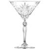 RCR Cristalleria Italiana 21 cl - Melodia Bicchiere Martini in Vetro - Set 6 Pezzi