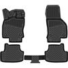 Element Tappetini in gomma antiscivolo premium 3D personalizzati AUDI A6 (C8) compreso Allroad, 2018->, auto famigliare, 4 pez.