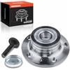 Frankberg Cuscinetto ruota Set di cuscinetti ruota Asse Posteriore Ruota flangiata diametro 136,3 Con Anello magnetico ABS Compatibile con Golf V Variantee 1K5 P.a.s.s.a.t 362 Replace# 1T0598611B