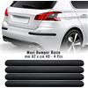 4R Quattroerre.it 12536 Modanature Bumper Paracolpi per Auto, 42 mm x 49 cm, 4 Pezzi