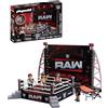 PLAYMOBIL | WWE® | RAW Ring Collectors Set | Ring da wrestling con CM Punk, Seth Rollins, arbitro, cameraman e accessori | Per fan da 5 anni | 71956
