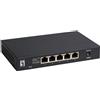 LevelOne GEU-0525 - Interruttore - Non Gestito - 5 x 100/1000/2.5G Base-T