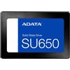 ADATA Ultimate SU650 2 TB, SSD Nero, SATA 6 Gb/s, 2,5"