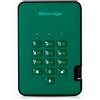 iStorage diskAshur2 HDD 1TB Verde Disco rigido portatile sicuro Protetto da...