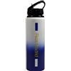 Hy-Pro Borraccia in alluminio con licenza ufficiale Real Madrid CF, 750 ml, design sbiadito, opaco, cannuccia pieghevole integrata, a prova di perdite, leggera, ottima idea regalo per il calcio