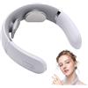 Zunishaone Smart Neck Massager - 15x14.5x4cm Portable Heated Body Relaxer, Wireless Electrode Massage Pad | Gadget for Men Women Elderly, Neck Comfort, Shoulder Relaxation, Daily Wellness