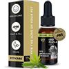 Peticare olio CBD 10% per cani - Arricchito con vitamina A per il supp