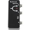 Gettimore Pedale buffer splitter per chitarra, pedale per effetti per chitarra e basso, doppia uscita buffer pulito, migliore conservazione del tono del segnale