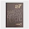 Diario Agenda Smemo Dream&Love 2026/27 16 Mesi Nero/Argento