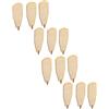 Brubaker Ricambi di 12 Ali per Le Nostre Piramidi Natalizie 45 cm / 60 cm Colore Legno Naturale