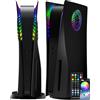 Joso Frontalino per PS5 Disc Edition, Custodia di ricambio antigraffio e antipolvere con anello RGB, Cover Skin Fit per console PS5 (CD-ROM), piastre per accessori PS5 - Disco | 2020