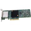Plyisty Adattatore Bus Host LSI SAS 9207-8e, 8 Porte Esterne PCIe 3.0 X8 SAS SATA a Basso Profilo con modalità IT, 2 X SFF-8088, per Linux, VMware, FreeBSD