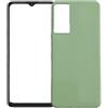 Generico Custodia Compatibile con ZTE Blade A72S / A7050 COVER case soft GEL SILICONE protezione flessibile antiurto antigraffio SLIM matte antiurto antigraffio MORBIDA TPU (Verde)