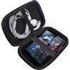 Blueshaweu Custodia protettiva Blueshaweu compatibile con HiBy R4, valigia da viaggio e custodia rigida compatibile con il lettore MP3 MP4 HiBy R4 da 4,7 pollici. (Nero)