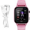 Generic Smartwatch GPS per bambini - Orologio 4G per bambini con fotocamera, localizzatore GPS, torcia, registratore, batteria ricaricabile, smartwatch per bambini con localizzazione,