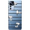 LA CASA DE LAS CARCASAS Custodia per Xiaomi 12T - Xiaomi 12T Pro Ufficiale di Snoopy, Strisce per proteggere il tuo cellulare. Custodia in silicone flessibile con licenza ufficiale Snoopy