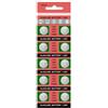 Morain Batterie a bottone AG4/377/LR626 per orologi, 20 pezzi/10 pezzi, per orologi giocattolo, lunga durata
