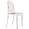 Kartell Victoria Ghost, Set da 2 Sedie, Impilabile, Cristallo