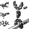 NEEWER Doppia Super Clamp Supporto per Fotocamera, Braccio Magico a 2 Teste Sferiche, Slitte Fredde, Supporto per Action Camera/Luce LED per Aste da Scrivania Compatibile con SmallRig GoPro DJI,UA036