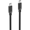 Hama Cavo di ricarica, USB-C - USB-C, 60 W, 1 m, nero
