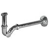 Ghidini Sifone Ad 'S' Per Bidet, In Ottone Cromato. Senza Piletta.