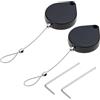 NYCEMAKEUP 2X Multifunzione Automatico Chiudiporta Retrattile-Cavo Pull Box Antifurto Box Automatico Telescopico Pull Box Automatico Porta Chiudiporta per Casa