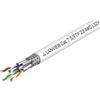 Lanview LVN122506. Lunghezza cavo: 500 m, Standard cavo: Cat7, Schermatura cavo: SF/UTP (S-FTP), Velocità di trasmissione dati: 10000