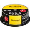 Intenso 4101154 DVD-R 4.7 GB, 25 Pezzi 25er Spindel DVD-R (DVD)