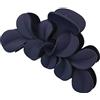 SUIOPPYUW Mollette per capelli Accessori per lo styling da donna Copricapo da ragazza professionale Decorazione per acconciature Morsetto per coda di cavallo commerciale, Navy opaco