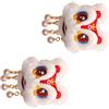 XAGMODSHN 1 paio di fermagli per capelli cinesi in peluche danzanti nappe cartone animato forcine clip per capelli accessori