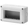 Gewiss Spa Contenitore Per Apparecchi System Protetto 4 Posti Grigio Ral 7035 Ip40 Gewiss GW27004