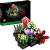 LEGO 10309 Icons Succulents Artificial Plants Set for Adults, Home Décor, Creati