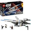 LEGO Star Wars 75399 Rebel UWing Starfighter Building Toy with SwingWing Func...