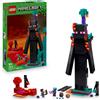 LEGO Minecraft 2in1 La Torre dell'Enderman Giocattolo Modulare che si Trasfo...