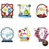Re-Ment PSL Re-Ment Pokemon Funwari Yurarin Kazari 6 Pack BOX dal GIAPPONE Prodotto o...