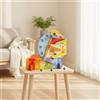 Pista da Corsa con Palline Colorato Gioco Educativo in Legno Sicuro per Bambini