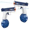 POPERFUN Pistola ad Acqua Elettrica 2 Pezzi, Pistole ad Acqua Automatica con Ricaricab...