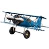 Générique Modelli Di Aerei Pressofusi, Modelli Di Aereo Biplan, Souvenir Di Aereo In Ferro, Modello Di Aereo Biplano In Ferro Vintage Per La Decorazione 'albero Di Natale, Decorazione 'Ufficio E Oggetti