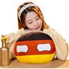 Generico Countryballs Pluşhies - 40cm Plush Country Ball | Plush Country Ball Doll Pillow Keychain Anime 2D National Flag Character Soft PlushPP Cotton Collectible Gift Toy UK US JP EU