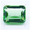 Gemma sfusa certificata Verdant Fire 100,00 ct topazio verde taglio radiante