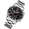 Générique Dress Watches for Men, Big Face Analog Watch, Stainless Steel Luminous Timing Tool, Waterproof Clock, Business and Leisure, Everyday Use, Sturdy and Unique Design, b, Se référer au descriptif,