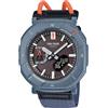 Casio Orologio Analogico-Digitale Solare Resistente Uomo con Cinturino in Tessuto PRJ-B001B-2