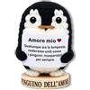 EQUIK PRODUCTS Pinguino Peluche dell'Amore - Regalo Romantico per Fidanzato o Fidanzata, Ide...