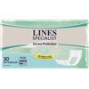 Fater PANNOLONE PER INCONTINENZA LINES SPECIALIST DERMA RETTANGOLARE 30 PEZZI