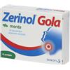 Zerinol Gola Gusto Menta per Mal di Gola 18 Pastiglie