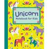 Unicorn Notebook for Kids: Featuring Cute Unicorn Art and Lined, Bla (Tascabile)
